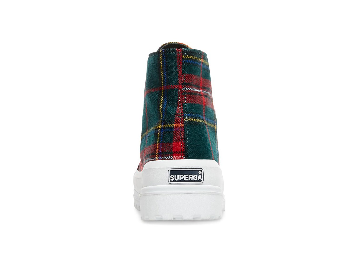 Botas Superga Mujer Multicolor - 2341 Cotw Plaid - 294563AXN